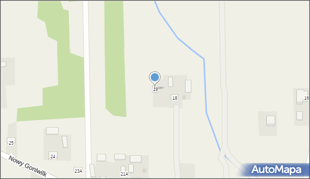 Nowy Goniwilk, Nowy Goniwilk, 19, mapa Nowy Goniwilk