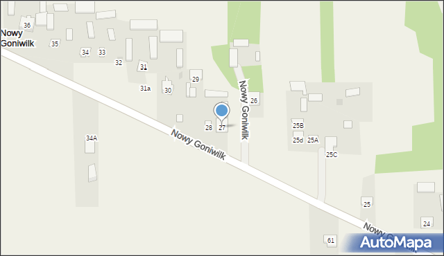 Nowy Goniwilk, Nowy Goniwilk, 27, mapa Nowy Goniwilk