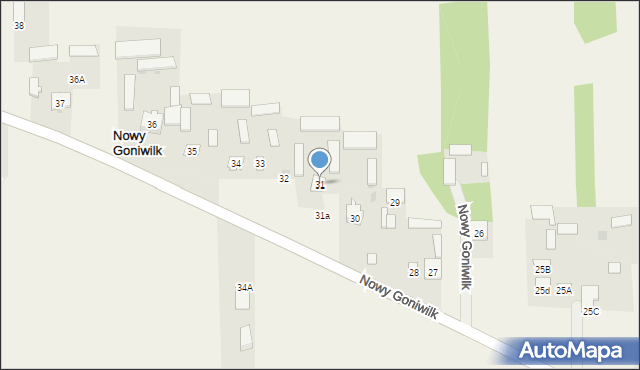 Nowy Goniwilk, Nowy Goniwilk, 31, mapa Nowy Goniwilk