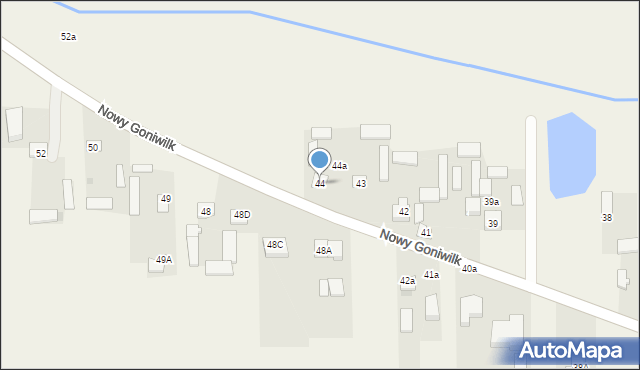 Nowy Goniwilk, Nowy Goniwilk, 44, mapa Nowy Goniwilk
