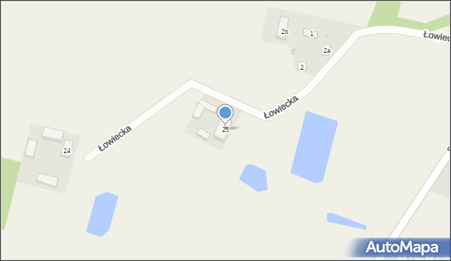 Nowy Gostków, Nowy Gostków, 25, mapa Nowy Gostków