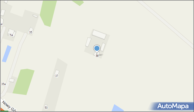 Nowy Gózd, Nowy Gózd, 38, mapa Nowy Gózd