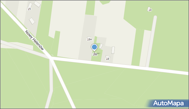 Nowy Helenów, Nowy Helenów, 18b, mapa Nowy Helenów