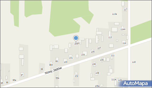 Nowy Jadów, Nowy Jadów, 103, mapa Nowy Jadów