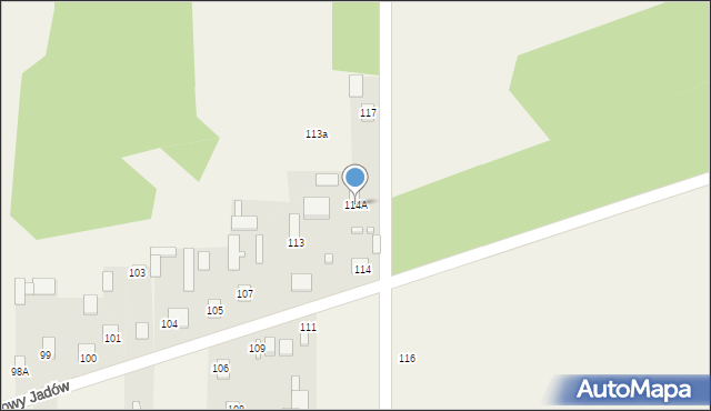 Nowy Jadów, Nowy Jadów, 114A, mapa Nowy Jadów
