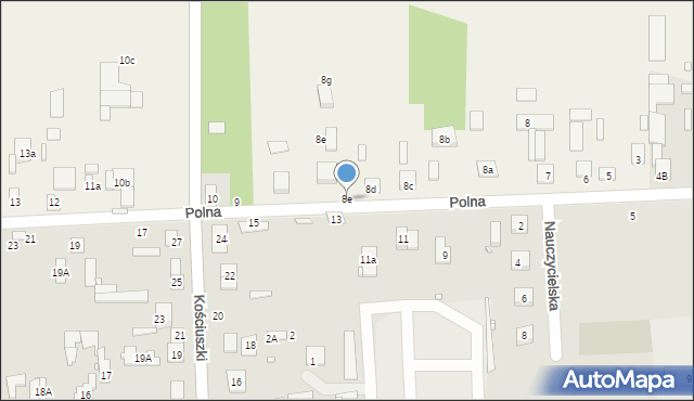 Nowy Jadów, Nowy Jadów, 8e, mapa Nowy Jadów