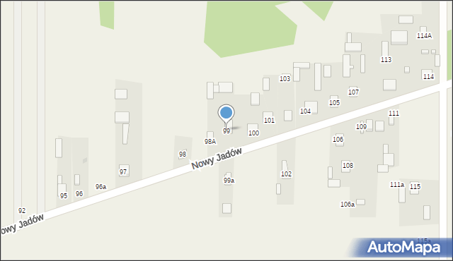 Nowy Jadów, Nowy Jadów, 99, mapa Nowy Jadów