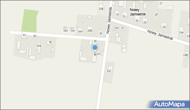 Nowy Jamielnik, Nowy Jamielnik, 35, mapa Nowy Jamielnik