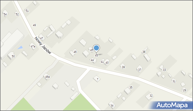 Nowy Janów, Nowy Janów, 43, mapa Nowy Janów