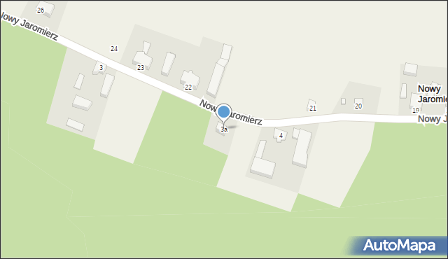 Nowy Jaromierz, Nowy Jaromierz, 3a, mapa Nowy Jaromierz