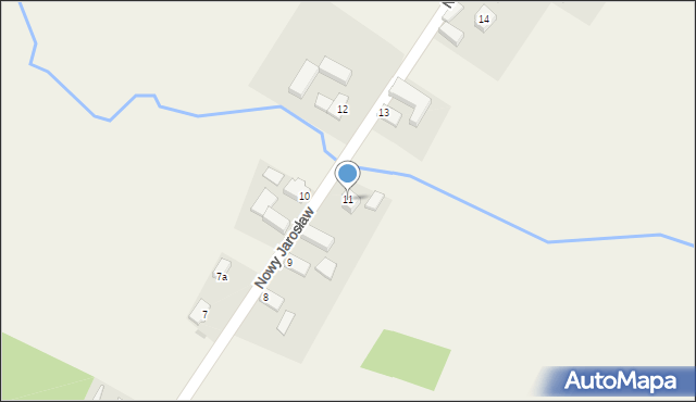 Nowy Jarosław, Nowy Jarosław, 11, mapa Nowy Jarosław