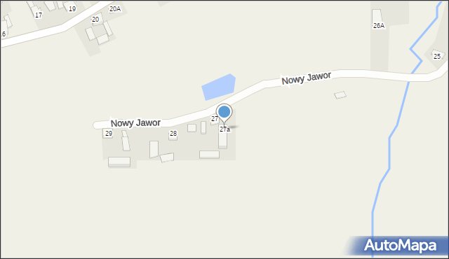 Nowy Jawor, Nowy Jawor, 27a, mapa Nowy Jawor