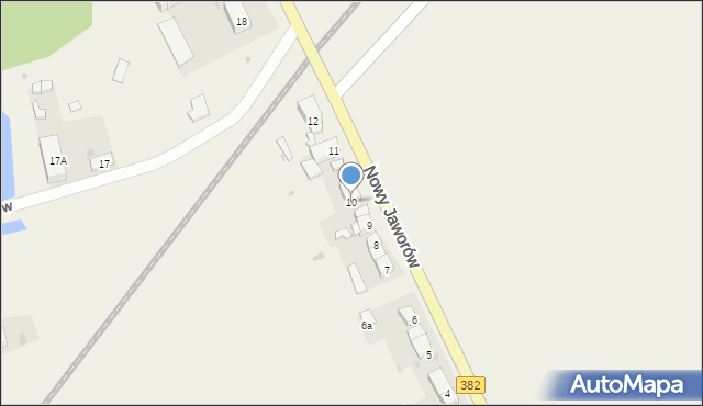 Nowy Jaworów, Nowy Jaworów, 10, mapa Nowy Jaworów