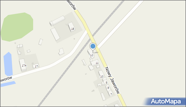 Nowy Jaworów, Nowy Jaworów, 13, mapa Nowy Jaworów