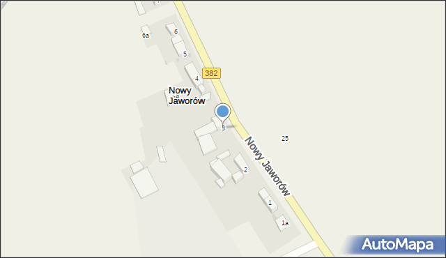 Nowy Jaworów, Nowy Jaworów, 3, mapa Nowy Jaworów