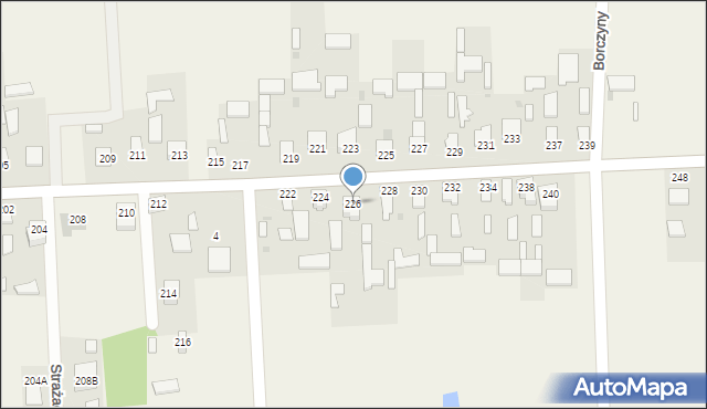 Nowy Kamień, Nowy Kamień, 226, mapa Nowy Kamień