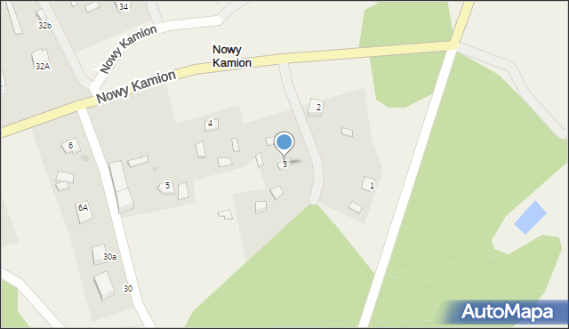 Nowy Kamion, Nowy Kamion, 3, mapa Nowy Kamion