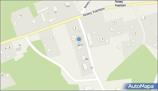 Nowy Kamion, Nowy Kamion, 6A, mapa Nowy Kamion