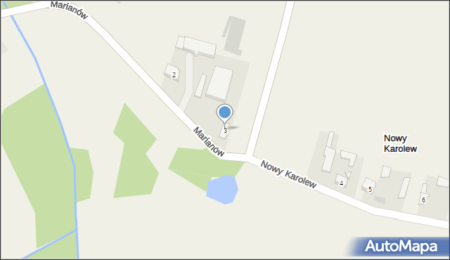 Nowy Karolew, Nowy Karolew, 3, mapa Nowy Karolew