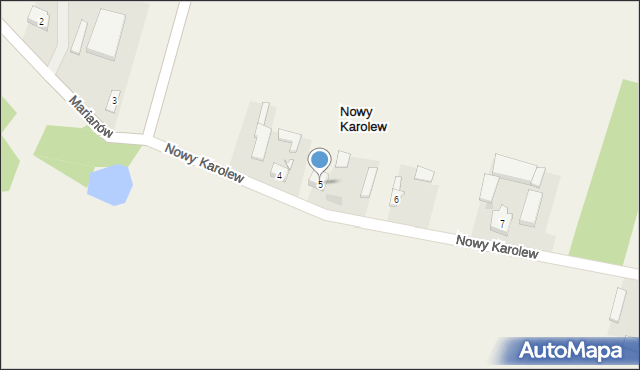 Nowy Karolew, Nowy Karolew, 5, mapa Nowy Karolew