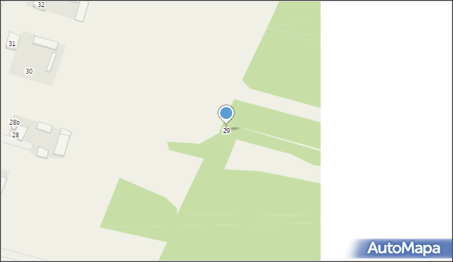 Nowy Kębłów, Nowy Kębłów, 29, mapa Nowy Kębłów