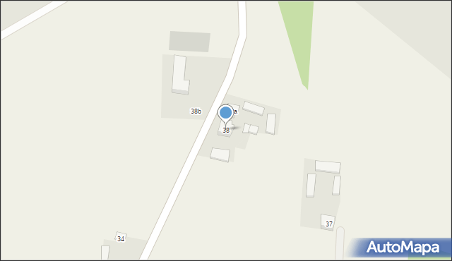 Nowy Kębłów, Nowy Kębłów, 38, mapa Nowy Kębłów
