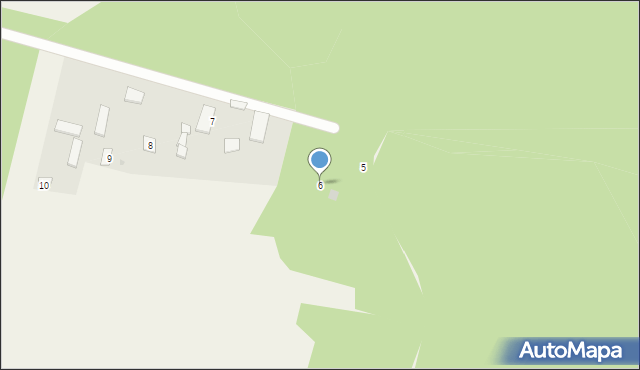 Nowy Kębłów, Nowy Kębłów, 6, mapa Nowy Kębłów