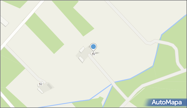 Nowy Kębłów, Nowy Kębłów, 61, mapa Nowy Kębłów