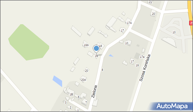 Nowy Kiączyn, Nowy Kiączyn, 19, mapa Nowy Kiączyn