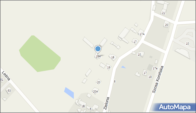 Nowy Kiączyn, Nowy Kiączyn, 19A, mapa Nowy Kiączyn