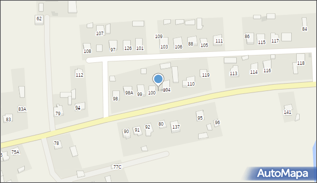 Nowy Kiełbów, Nowy Kiełbów, 102, mapa Nowy Kiełbów