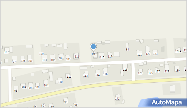 Nowy Kiełbów, Nowy Kiełbów, 86, mapa Nowy Kiełbów