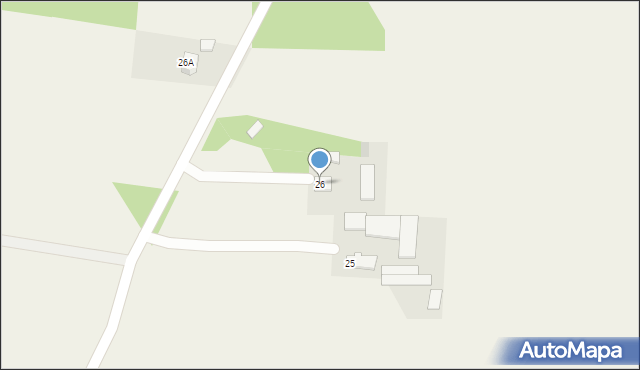 Nowy Kozłów Pierwszy, Nowy Kozłów Pierwszy, 26, mapa Nowy Kozłów Pierwszy