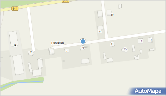 Nowy Krasnosielc, Nowy Krasnosielc, 6, mapa Nowy Krasnosielc