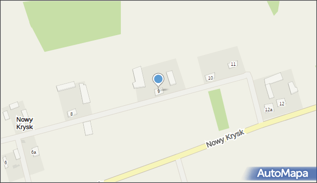 Nowy Krysk, Nowy Krysk, 9, mapa Nowy Krysk