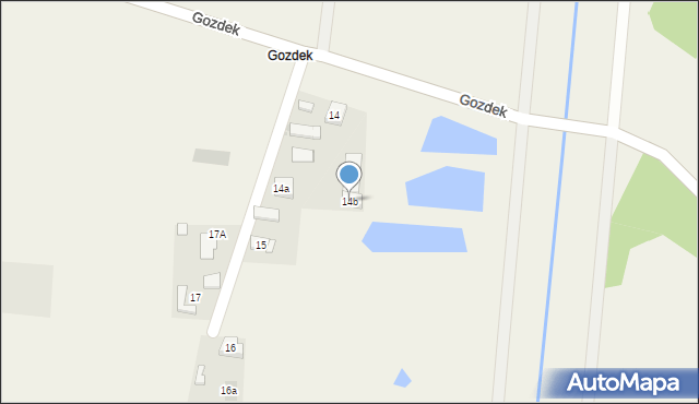 Nowy Krzymów, Nowy Krzymów, 14b, mapa Nowy Krzymów