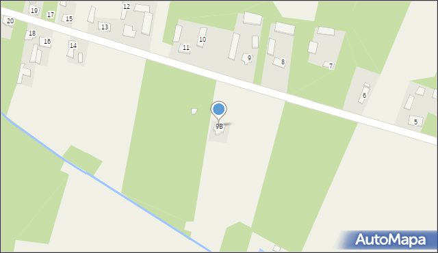 Nowy Łajszczew, Nowy Łajszczew, 9B, mapa Nowy Łajszczew