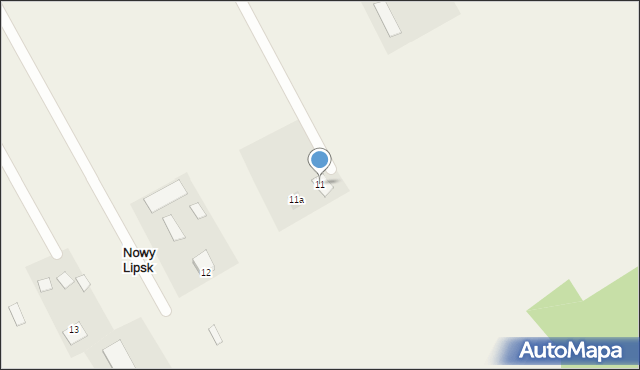 Nowy Lipsk, Nowy Lipsk, 11, mapa Nowy Lipsk
