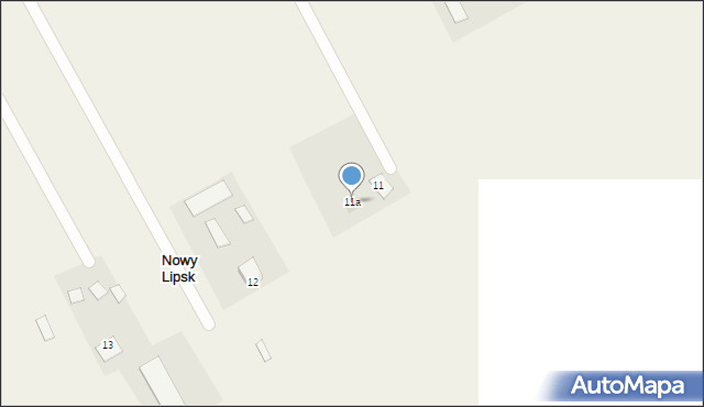 Nowy Lipsk, Nowy Lipsk, 11a, mapa Nowy Lipsk