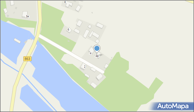 Nowy Lubliniec, Nowy Lubliniec, 4a, mapa Nowy Lubliniec