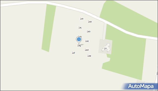 Nowy Ludwików, Nowy Ludwików, 1ag, mapa Nowy Ludwików