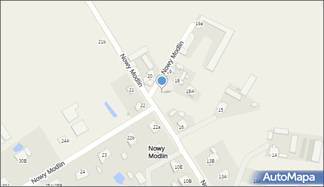 Nowy Modlin, Nowy Modlin, 17a, mapa Nowy Modlin