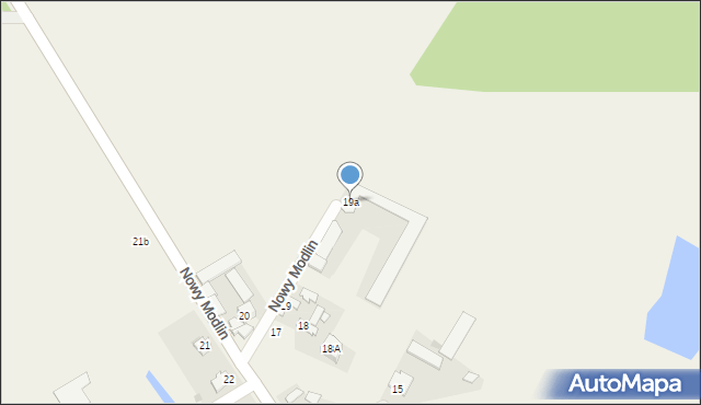Nowy Modlin, Nowy Modlin, 19a, mapa Nowy Modlin