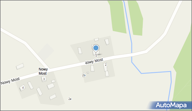 Nowy Most, Nowy Most, 1, mapa Nowy Most