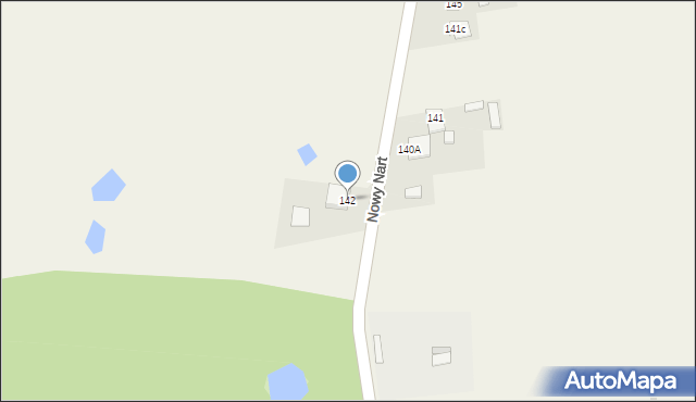 Nowy Nart, Nowy Nart, 142, mapa Nowy Nart