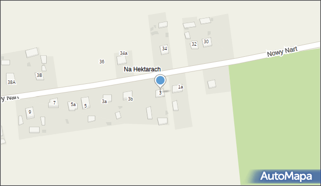 Nowy Nart, Nowy Nart, 3, mapa Nowy Nart