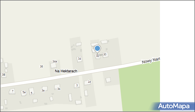 Nowy Nart, Nowy Nart, 32, mapa Nowy Nart