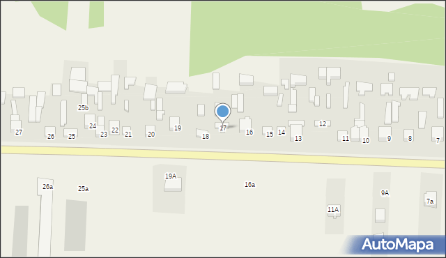 Nowy Ochędzyn, Nowy Ochędzyn, 17, mapa Nowy Ochędzyn