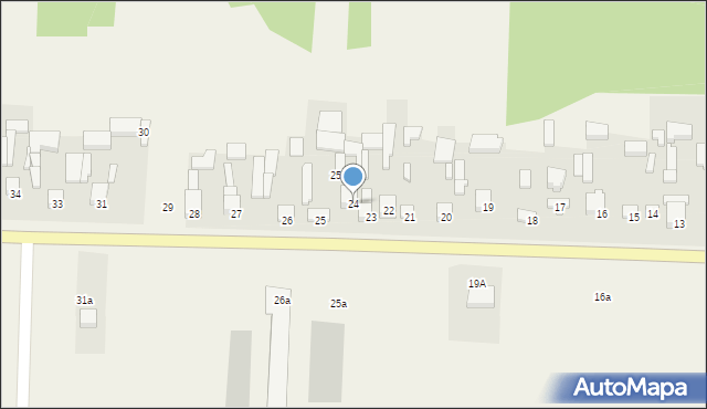 Nowy Ochędzyn, Nowy Ochędzyn, 24, mapa Nowy Ochędzyn