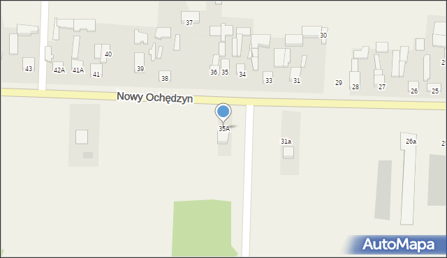 Nowy Ochędzyn, Nowy Ochędzyn, 35A, mapa Nowy Ochędzyn